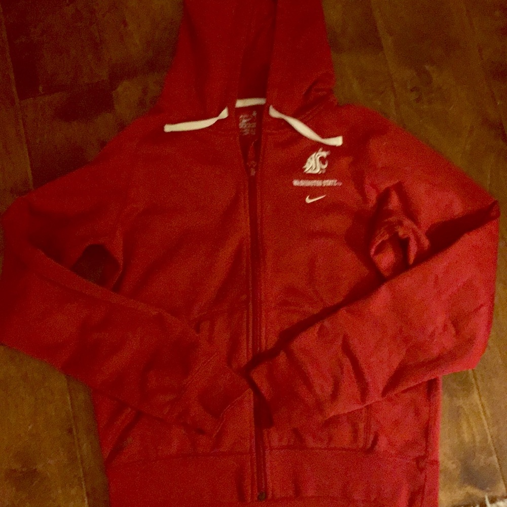 WSU Nike zip up